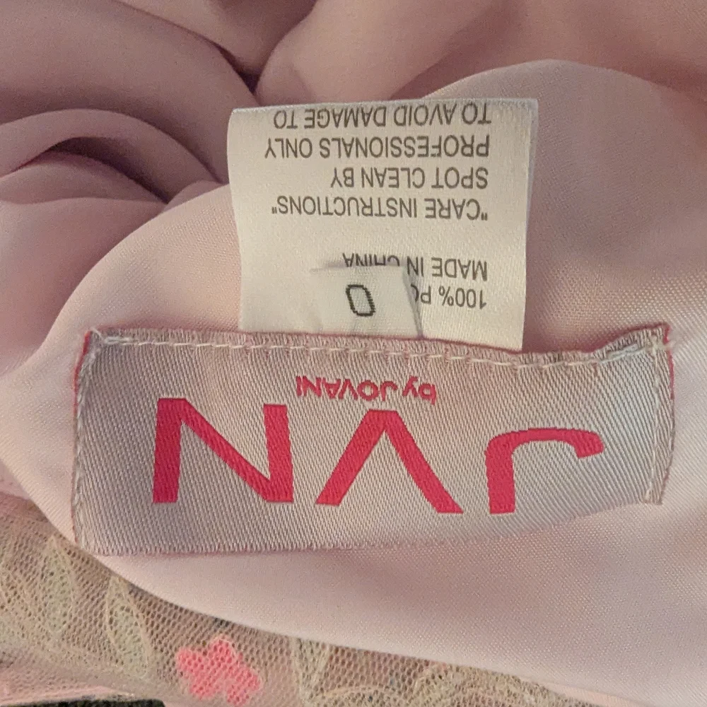 Jovani Elegant Pink Chiffon Dress - Picture 15 of 16